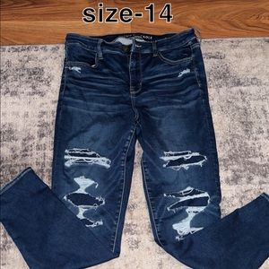 American eagle high rise jegging